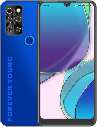 Maplin Pluzz P13 4G (Electric Blue, 256 GB)