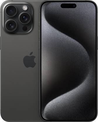 Apple iPhone 15 Pro Max (Black Titanium, 512 GB)