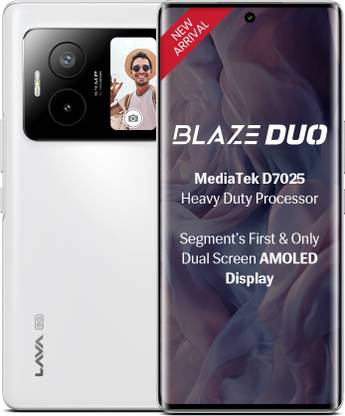 LAVA Blaze Duo (Arctic White, 128 GB)