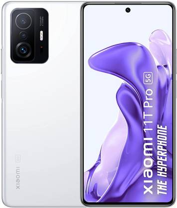 Xiaomi 11T Pro 5G Hyperphone (Moonlight White, 256 GB)