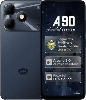 itel A90 (Starlit Black, 64 GB)