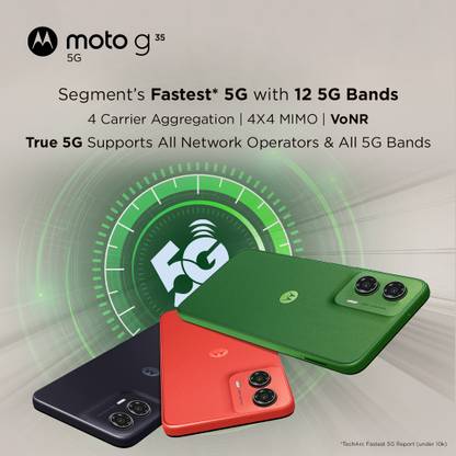 MOTOROLA g35 5G (Leaf Green, 128 GB)