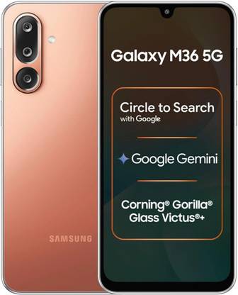 Samsung M36 5G (Orange Haze / Orange, 128 GB)