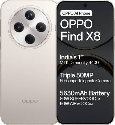 OPPO Find X8 5G (Star Grey, 256 GB)