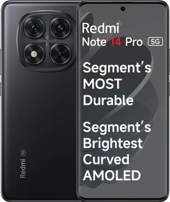 REDMI Note 14 Pro 5G (Titan Black, 256 GB)