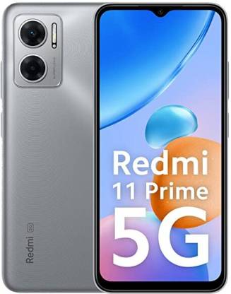 REDMI 11 Prime 5G (Chrome Silver, 128 GB)
