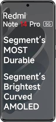 REDMI Note 14 Pro 5G (Black, 128 GB)