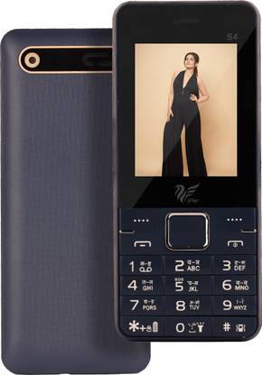 IAIR Basic Feature Dual Sim Mobile Phone with 2800mAh Battery, 2.4 inch Display Screen, 0.8 mp Camera with Big LED Torch (FPS4, Blue)