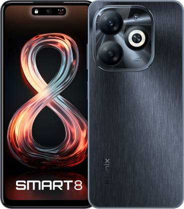 Infinix SMART 8 (Timber Black, 64 GB)