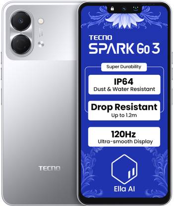 Tecno Spark Go 3 (Titanium Grey, 64 GB)