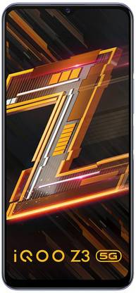IQOO Z3 5G (Cyber Blue, 128 GB)