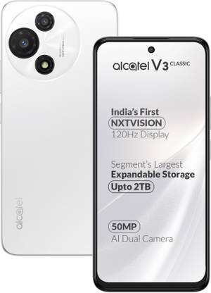 Alcatel V3 Classic 5G (Halo White, 128 GB)
