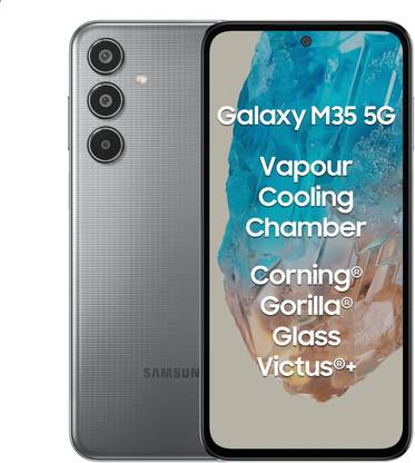 SAMSUNG Galaxy M35 5G (Thunder Grey, 128 GB)