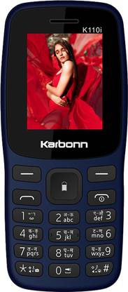 KARBONN K110i Dual Sim Keypad Phone|1000 mAh Battery|Expandable Storage Up to 32GB