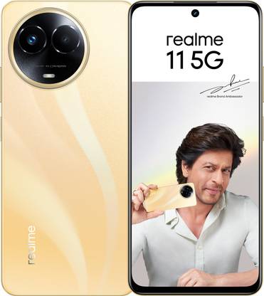 realme 11 5G (Glory Gold, 128 GB)  (8 GB RAM) at Rs. 16999