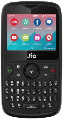 Jio JioPhone 2 QWERTY (Black, 4 GB)