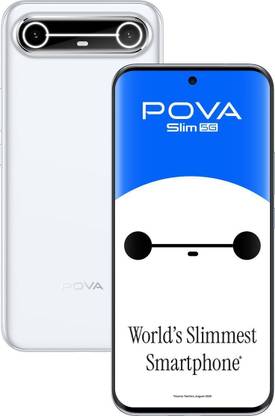 Tecno Pova Slim 5G (Slim White, 128 GB)