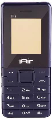 IAIR D12New Dual Sim Keypad Phone | 1800 mAH Battery & Big 1.7 Inch Display