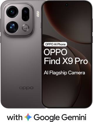 OPPO Find X9 Pro (Titanium Charcoal, 512 GB)