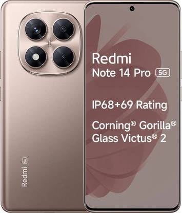REDMI Note 14 Pro 5G (Champagne Gold, 128 GB)