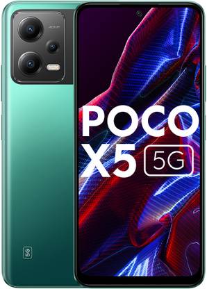 [For Selected Bank Credit Card] POCO X5 5G (Supernova Green, 128 GB)  (6 GB RAM)