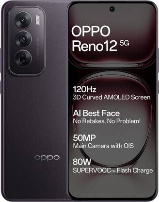 OPPO Reno 12 5G (Matte Brown, 256 GB)