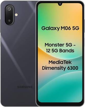 Samsung M06 5G (Blazing Black, 128 GB)