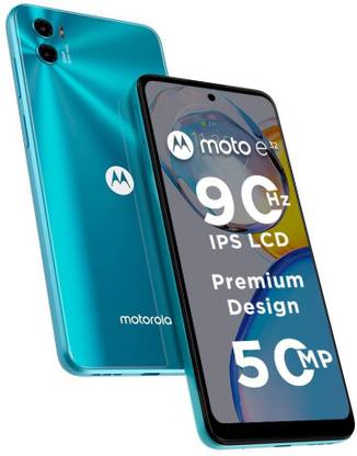 Motorola e32 (Arctic Blue, 64 GB) (4 GB RAM) deal from flipkart