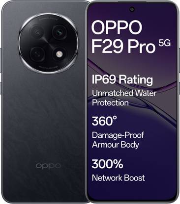 OPPO F29 Pro 5G (Granite Black, 256 GB)