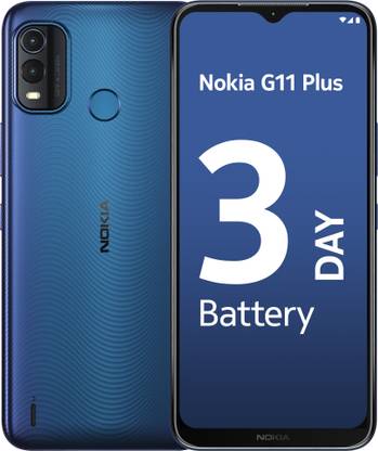 Nokia G11 Plus DS 50MP Camera, 8MP+2MP Dual Front Camera (Blue, 64 GB)