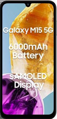 Samsung Galaxy M15 5G (Stone Grey, 128 GB)