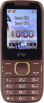 IAIR S8 Dual Sim Keypad Phone | 2800 mAH Battery & Big 2.4 Inch Display
