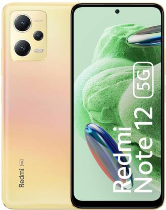 Redmi Note 12 5G (Sunrise Gold, 128 GB)