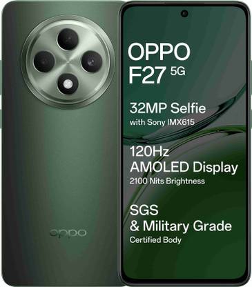 OPPO F27 5G (Green, 256 GB)