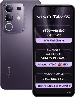 vivo T4x 5G (Pronto Purple, 256 GB)