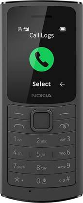 Nokia 110 4G with Volte HD Calls, Up to 32GB External Memory, FM Radio
