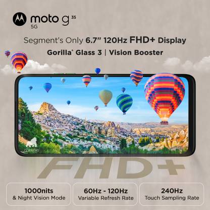 MOTOROLA g35 5G (Leaf Green, 128 GB)
