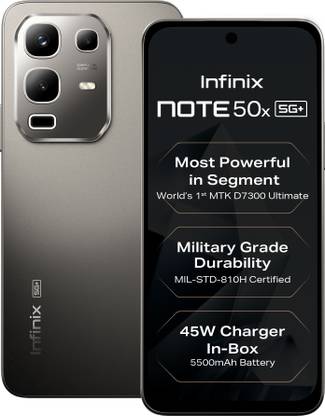 Infinix Note 50x 5G+ (Titanium Grey, 128 GB)