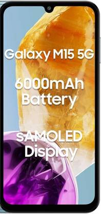 Samsung galaxy M15 5G (Celestrial Blue, 128 GB)