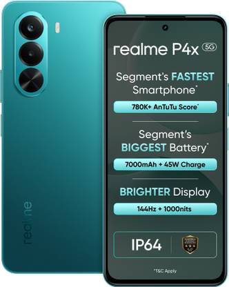 realme P4x 5G (Lake Green, 128 GB)