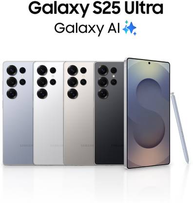 Samsung Galaxy S25 Ultra 5G (Titanium Silverblue, 1024 GB)