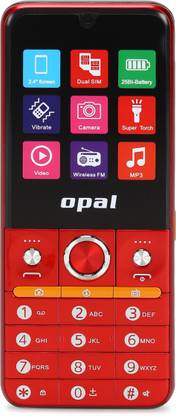 Opal Dual Sim,2.4inches Display, Auto call Recorder, ,wirless FM with Big Battery