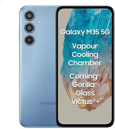 SAMSUNG Galaxy M35 5G (DayBreak Blue, 128 GB)