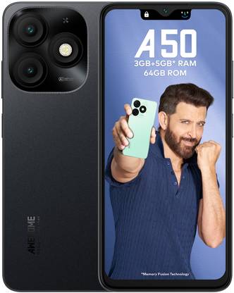 itel A50 (Misty Black, 64 GB)