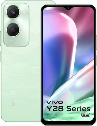 vivo Y28e 5G Charger in the Box (Breeze Green, 128 GB)