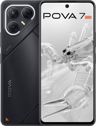 Tecno Pova 7 5G (Geek Black, 128 GB)