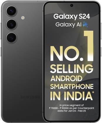 SAMSUNG Galaxy S24 5G (Onyx Black, 512 GB)