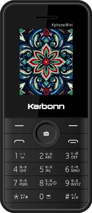 KARBONN Kphone Mini DS Keypad Mobile|1000 mAh Battery|0.3MP Camera|Expandable Upto 32 GB