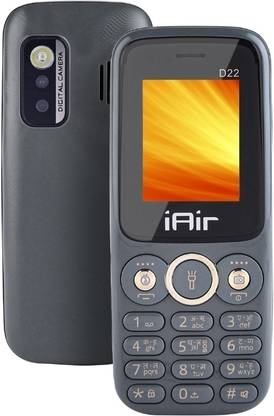 IAIR D22 Dual Sim Keypad Phone | 1200 mAH Battery & Big 1.88 Inch Display