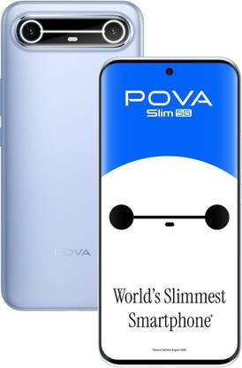 Tecno Pova Slim 5G (Sky Blue, 128 GB)